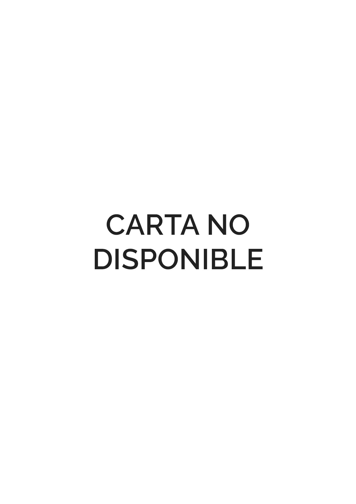 carta no disponible