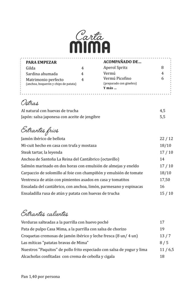 carta mima