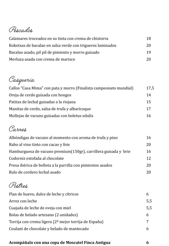 carta mima