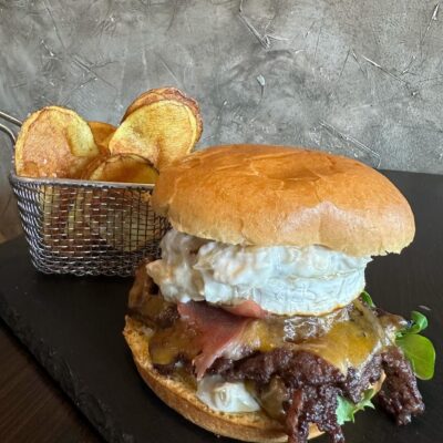 acero burguer queso cabra